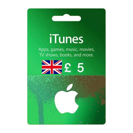 گیفت کارت اپل 5 پوندی انگلیس