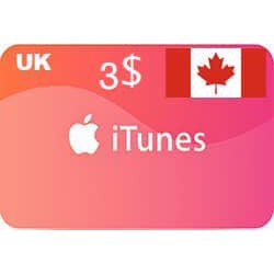 خرید گیفت کارت 3 دلاری اپل کانادا