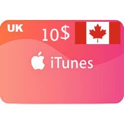 خرید گیفت کارت 10 دلاری اپل کانادا
