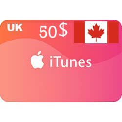 خرید گیفت کارت 50 دلاری اپل کانادا