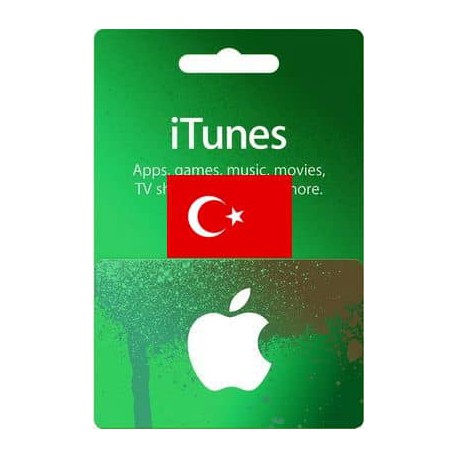 خرید گیفت کارت 100 لیری اپل ترکیه