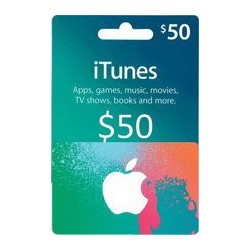 گیفت کارت اپل  50 دلاری آمریکا