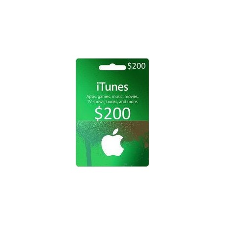 گیفت کارت اپل  200 دلاری آمریکا